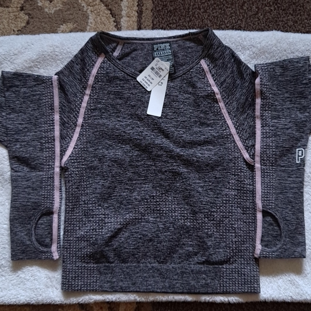 VS PINK Seamless Long Sleeve Top